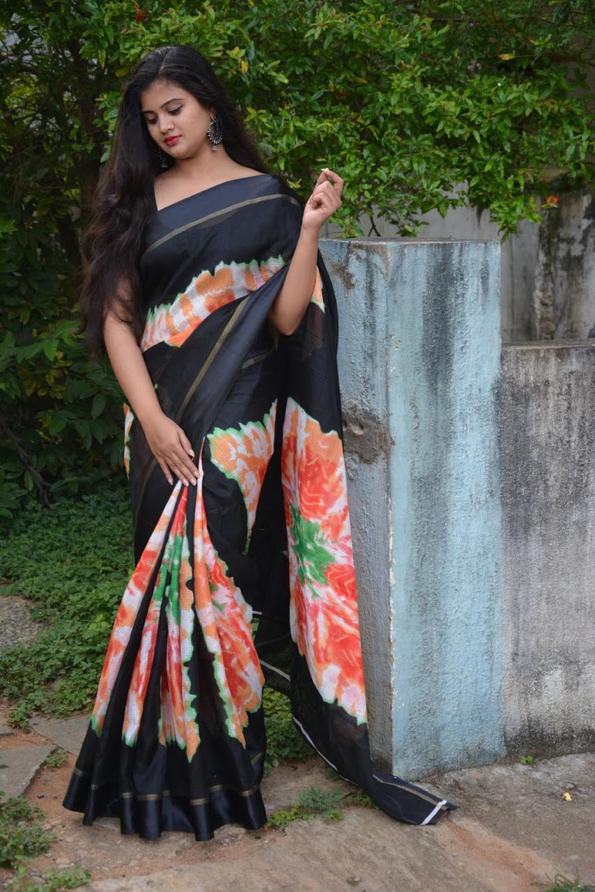 Designer Kota Cotton Sarees