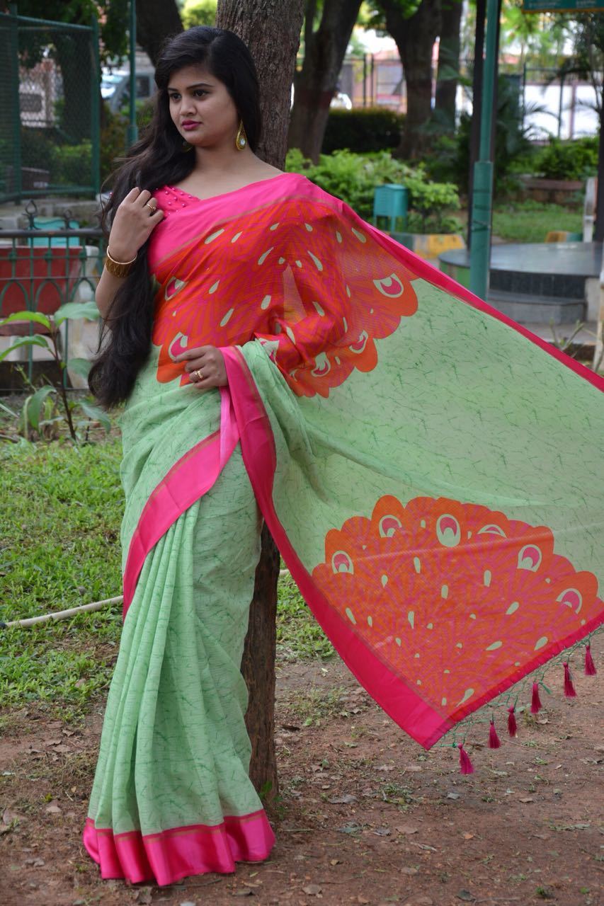 Kota Doria Cotton Sarees