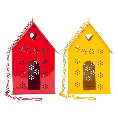 Multiple Metal Bird House