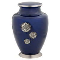 Flowers of Peace Cremation Urn