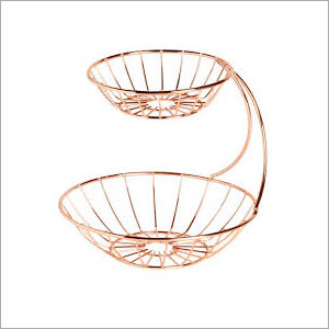 Copper Fruit Basket