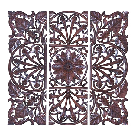 Small Carved Wood Wall Panel Small Carved Wood Wall Panel