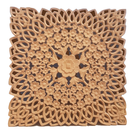 White Wood Wall Art Panel