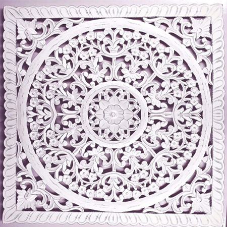 Wooden Carved Wall Art Panel