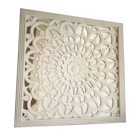 White Wood Wall Decor