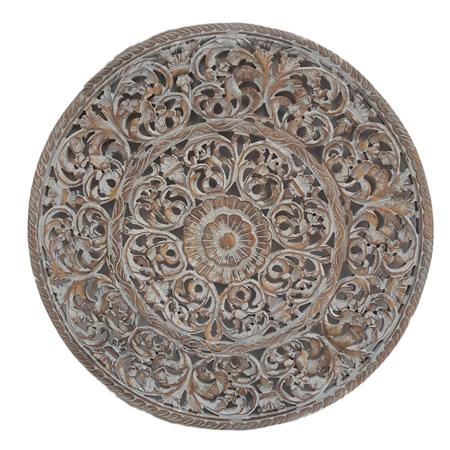 Round Carved MDF Panel