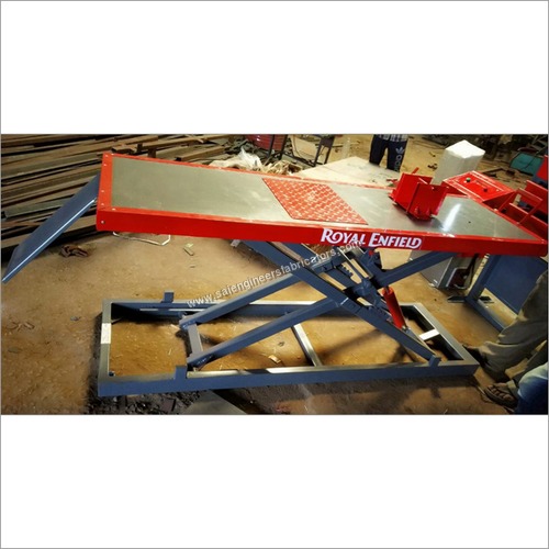 Stainless Steel Two Wheeler Lift