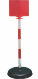 Bollard with Massage Plate