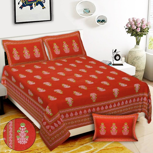 Designer Cotton Bedspreads with Pillow Set