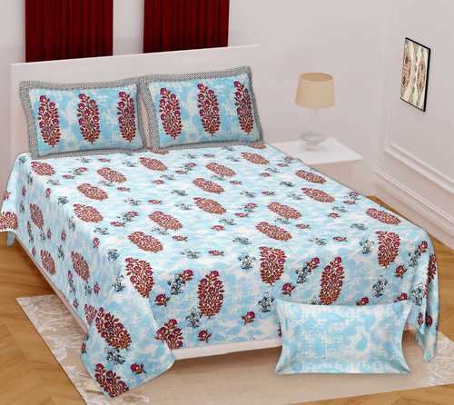 Patchwork Decorative Double Bed Sheet