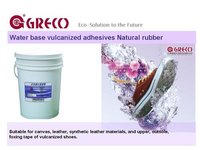 Water based vulcanized adhesive