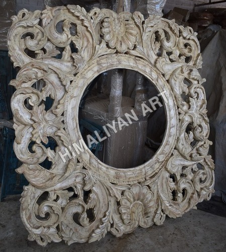 Wood Mirror Frame Length: 178 Centimeter (Cm)