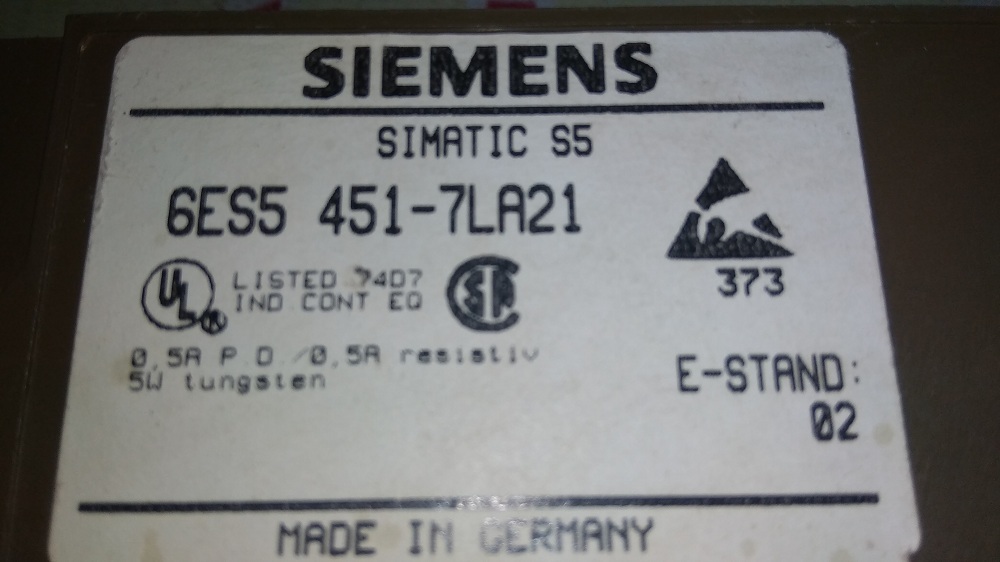 SIEMENS S5 MODULE