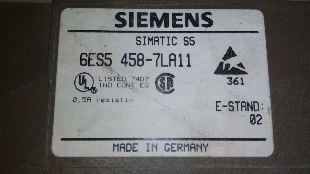 SIEMENS S5 MODULE