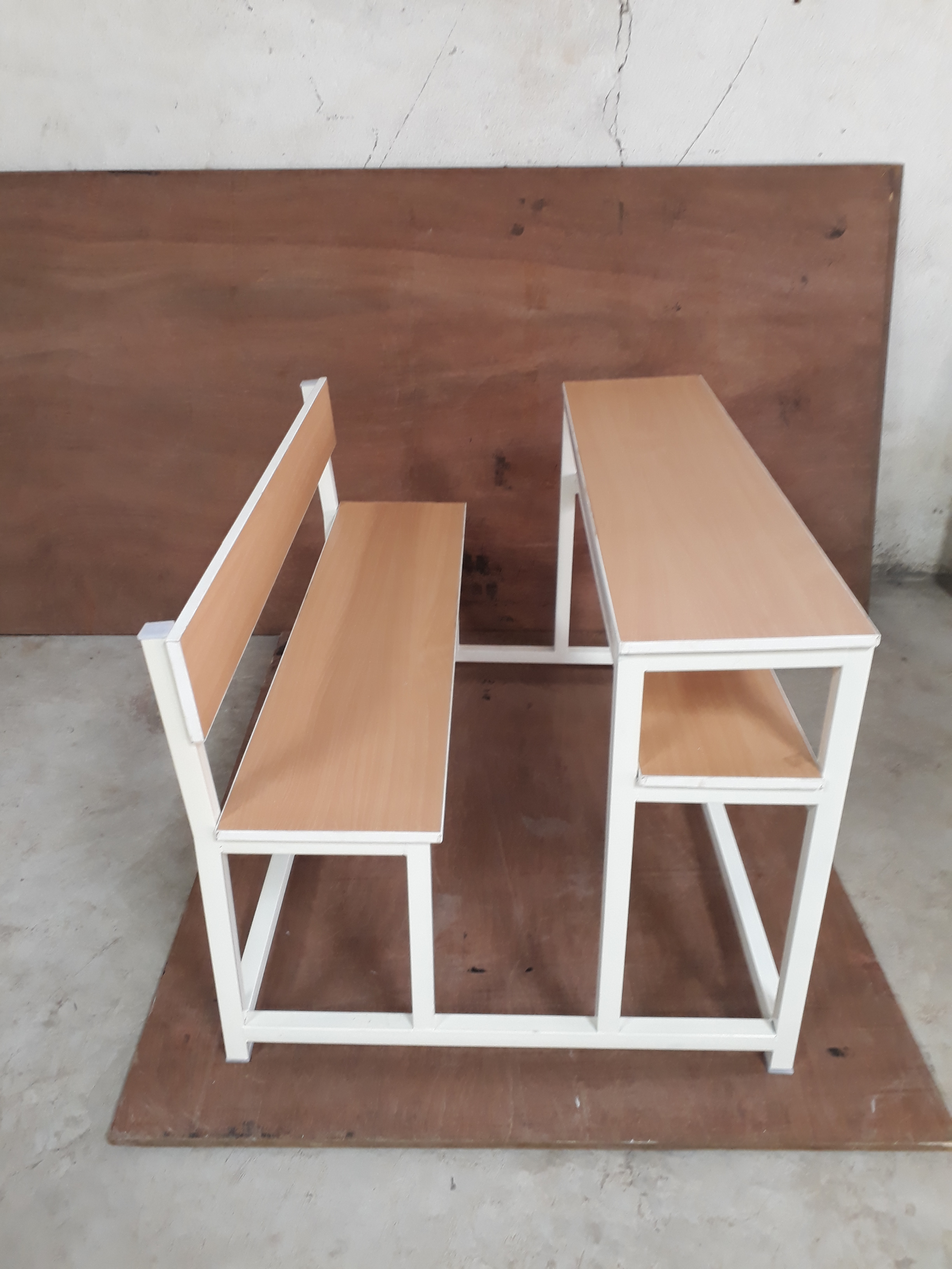 3 Seater Dual Desk Bench