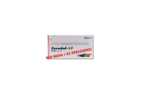 Zerodol Sp Tablet Supplier Zerodol Sp Tablet Exporter India