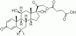 Methylprednisolone Hemisuccinate - White to Off-White Powder, 98% Purity, Micronized <10 Microns