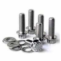 Super Duplex Steel Fasteners - Customized Stainless Steel, Coated Surface For Diverse Applications