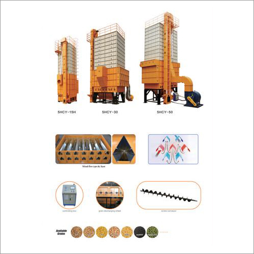 Mixed Flow Type Grain Dryer