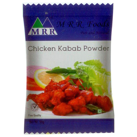 Chicken Kabab Powder - Powder, Airtight Packaging | Ideal Spice Blend for Tempting Aroma, Alluring Taste, Free from Adulteration, No Added Color