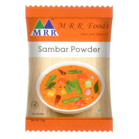 Sambar Powder - Dried Powder, 12-Month Shelf Life | Handpicked Ingredients, Distinct Aroma, No Added Artificial Flavor