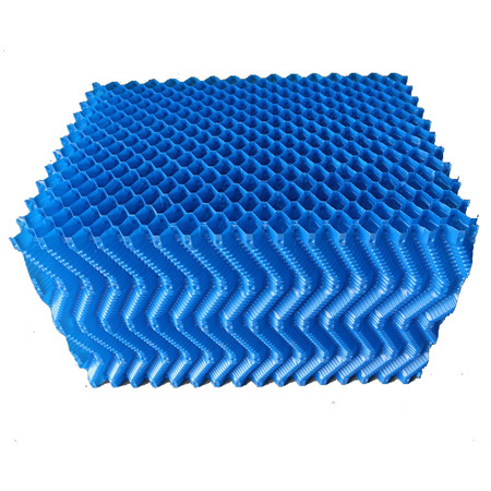 Honey Comb PVC Fills - Varied Dimensions, Blue, Honeycomb Cell Structure | High Efficiency, Lightweight, Corrosion Resistant, Easy Installation
