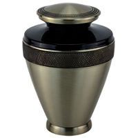 Pewter Avalon Brass Cremation Urn