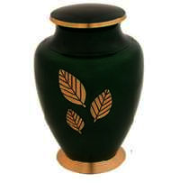 Pewter Avalon Brass Cremation Urn