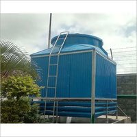 Frp Square Cooling Tower - Induced Draft, 100 Tr To 500 Tr Capacity | Fiberglass Reinforced Polyester, Counter Flow Design, New Condition, Industrial Application