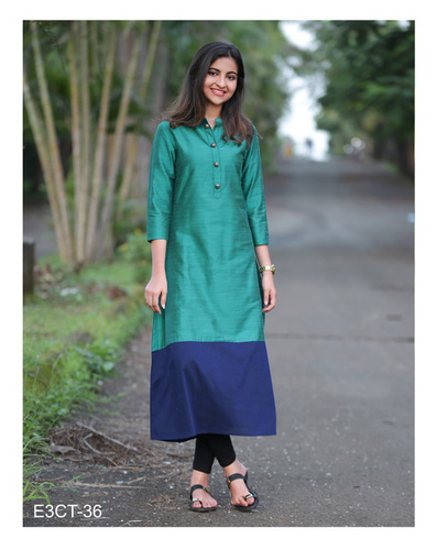 Share more than 75 latest silk kurti latest