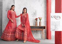 NEW STYLISH PLAZZO SALWAR SUITS