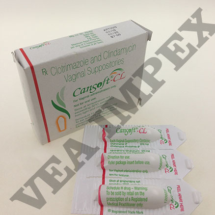 Cansoft Cl Vaginal suppositories