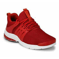 Men Casual Shoes - Pu Material, Varied Sizes, Alluring Red Color | Lightweight Comfort, Soft Cushioning, Non-slippery Durable Sole, Stylish Design