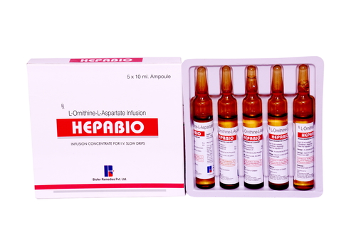 L-ORNITHINE L-ASPARTATE 5X10ML