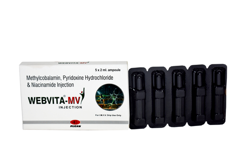 METHYLCOBALAMIN VITAMIN B6 & NIACINAMIDE 2ML (DISPO)