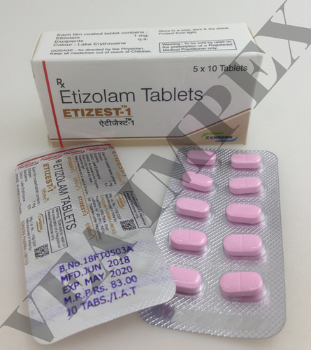 Etizest 1mg tablets