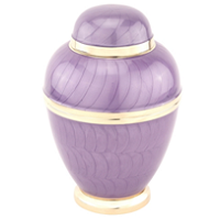 Royal Lilac Cremation Urn