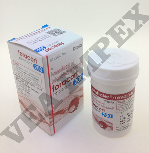 Foracort rotacaps 200mg capsules