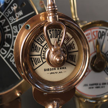 Brown Marine Compass