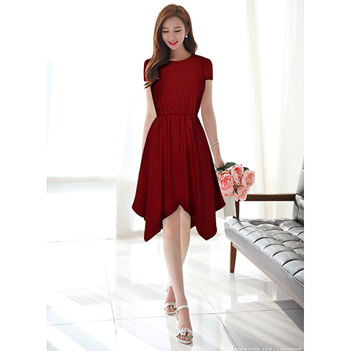 Ladies Embroidery Lace Pencil Skirt