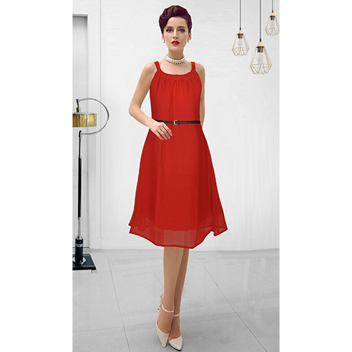 Dry Cleaning Ladies Short Red Wedding Dress