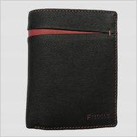 Leather Men's Wallet - Vt Leather, 12.5x10x3 Cm | Black, Durable Cloth Lining, Stylish Billfold Design With Compartments For Cash, Cards, And Coins