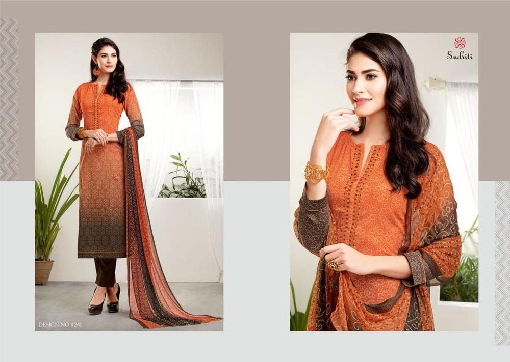 Bandhej Art Silk Suit