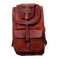 Brown Leather Shoulder Bag