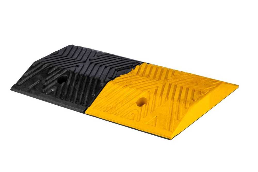 Yellow & Black Rubber Speed Breaker