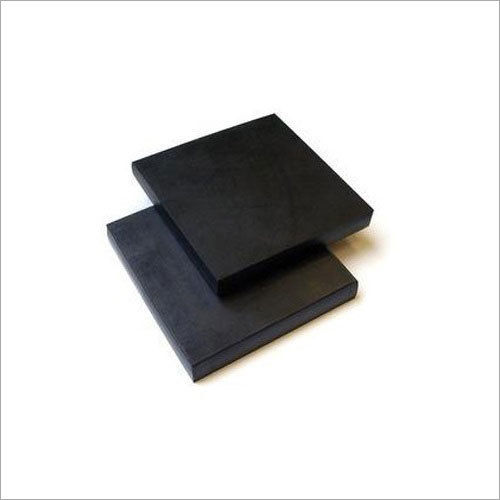 Black Neoprene Rubber Pads - Feature: Slip-Resistant