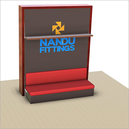 Double wall bed Mechanism with Shelf Leg and Moving Sofa By NANDU TRADING CO.