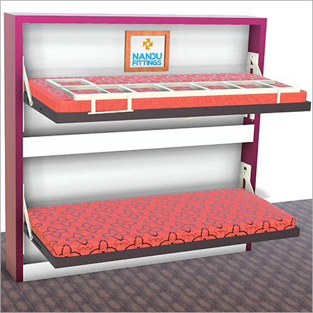 Bunk Bed with Ladder and Railing