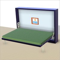 Double Horizontal wall bed mechanism with Flat Bar Leg