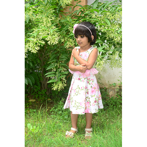 Floral Girls Skirt Top Age Group: 0 To 5 Year
